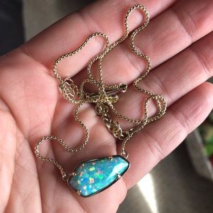 Kendra Scott opal necklace